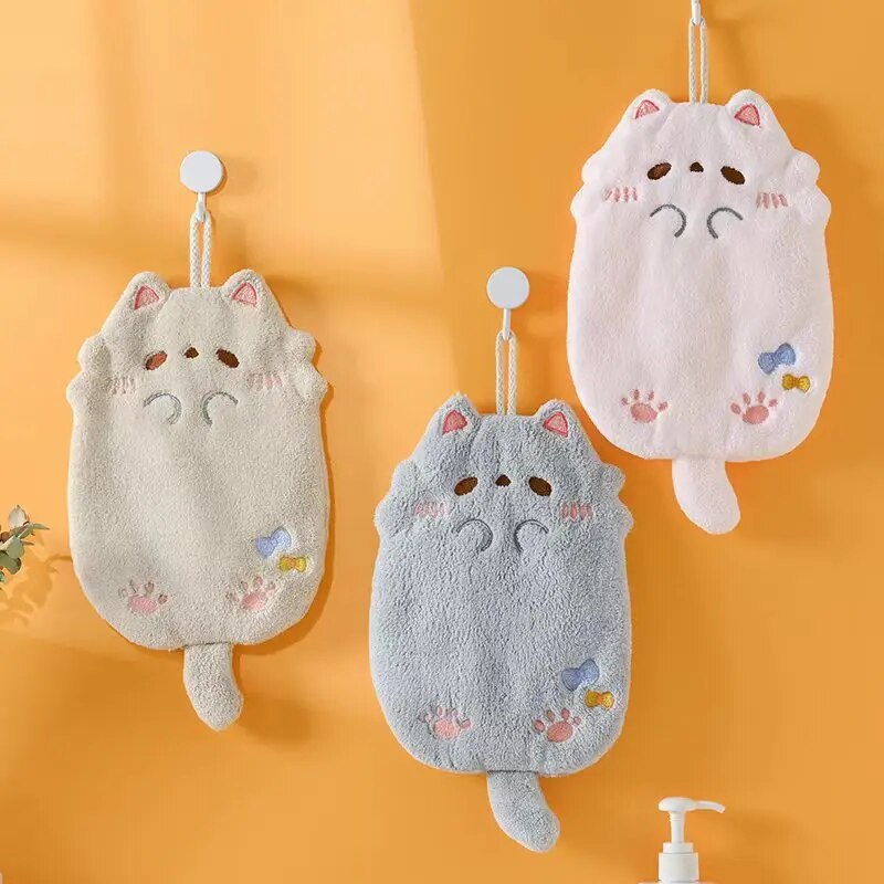 Men'S Accessories Types - Großhandel Nette Cartoon Tanuki Hängen Handtuch
