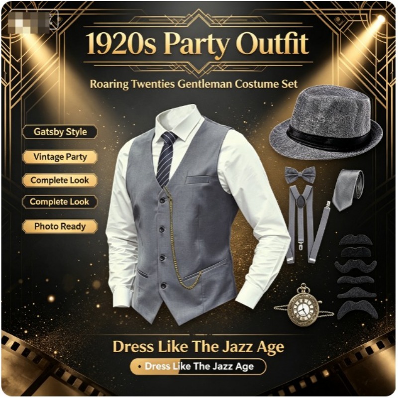 Men'S Accessories In The 1920S - 1920er Jahre Herren Great Gatsby Gangster