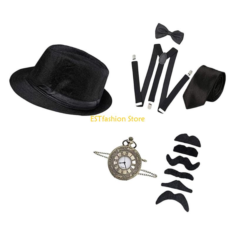 Y5GC 1920er Jahre Herren Kostü – Men'S Accessories In The 1920S Bewertung und Preis