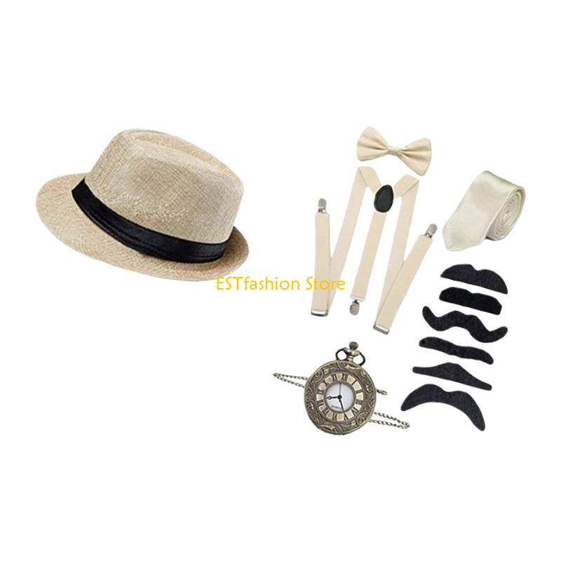 Y5GC 1920er Jahre Herren Kostü – Men'S Accessories In The 1920S Bewertung und Preis