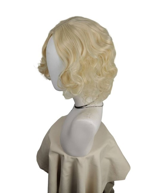 Kurze Platinblonde Lockige Per – Men'S Accessories In The 1920S Bewertung und Preis